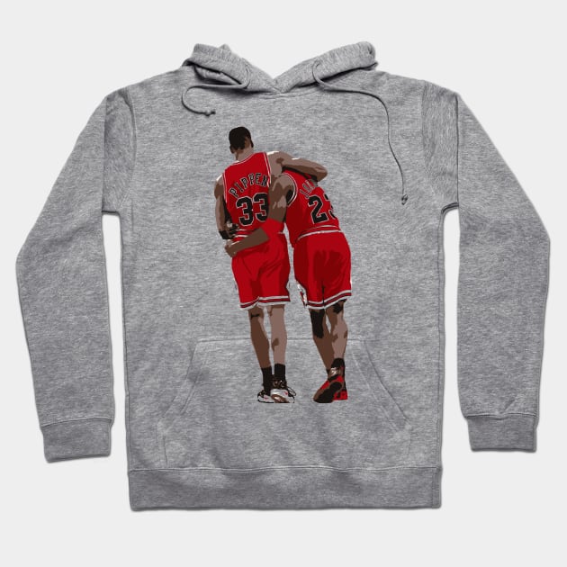 The Flu Game Hoodie by MakNBA